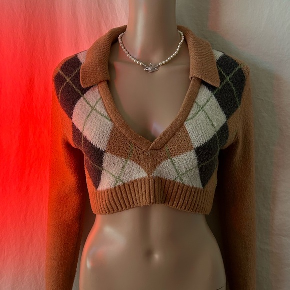 UO Cropped Sweater - Picture 2 of 5